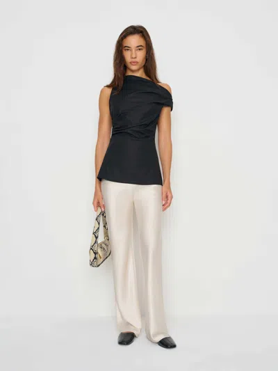 Reformation Dessa Top In Black