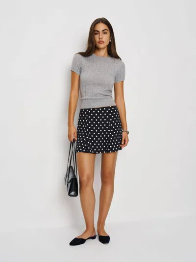 Reformation Dion Skirt In Black