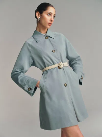 Reformation Dion Trench In Sky Blue