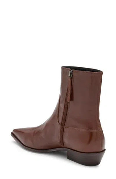 Reformation Dominique Ankle Boot Leather In Multi