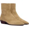 Reformation Dominique Ankle Boot In Nude