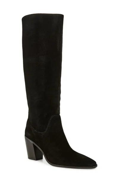 Reformation Dominique Leather Knee High Boot In Multi