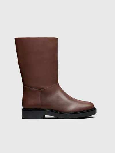 Reformation Dorinda Mid Shaft Boot In Multi