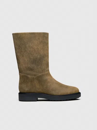 Reformation Dorinda Mid Shaft Boot In Multi