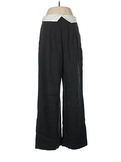 Pre-owned Reformation Dress Pants In Black