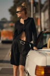 Reformation Drew Low-rise Bermuda Shorts