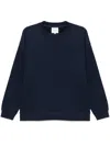 Reformation Drew Vintage Oversized Crewneck Sweatshirt In Blue