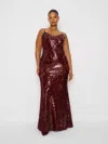 Reformation Drizzle Dress Es In Burgundy