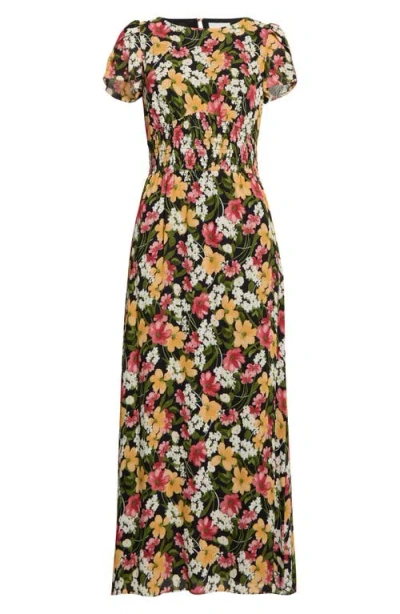 Reformation Drusilla Floral Print Maxi Dress In Multi