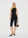 Reformation Dusk Knit Jumpsuit In Black