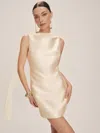 Reformation Ecru Dress In Butter