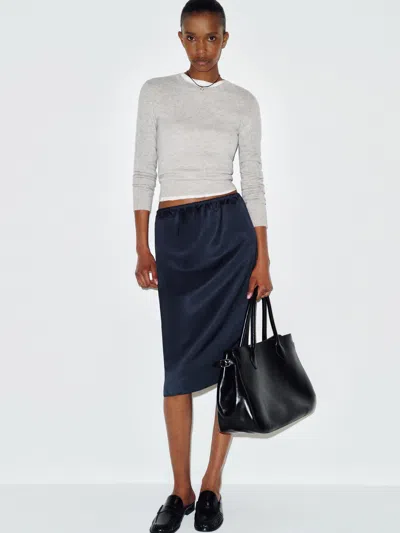 Reformation Elana Skirt Blue Medium