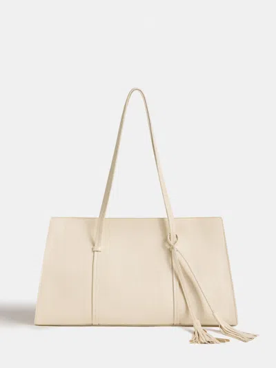 Reformation Elena Tote Bag Ivory