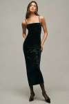 Reformation Elise Knit Dress In Black