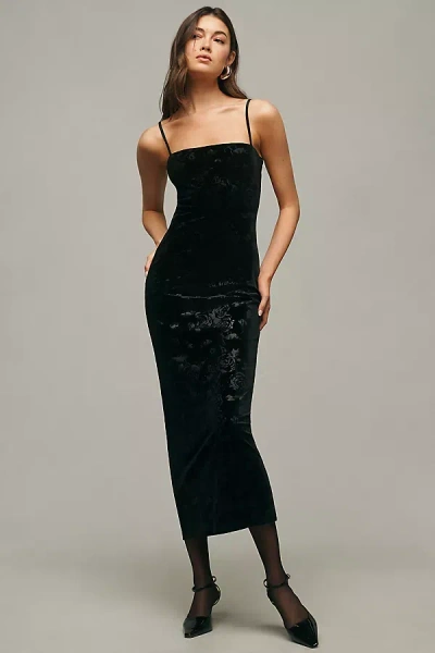 Reformation Elise Knit Dress In Black