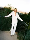 Reformation Ella Pant In White