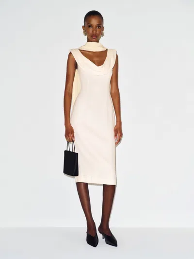 Reformation Elliana Dress Ivory 0 In Neutral