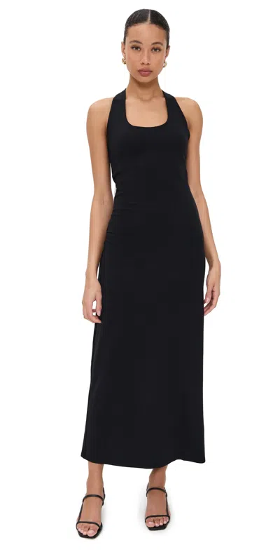 Reformation Ellie Knit Dress Black