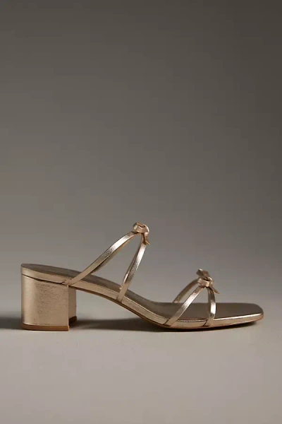 Reformation Elodie Heels In Gold