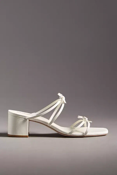 Reformation Elodie Heels In White