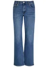 Reformation Elton Straight-leg Jeans In Blue