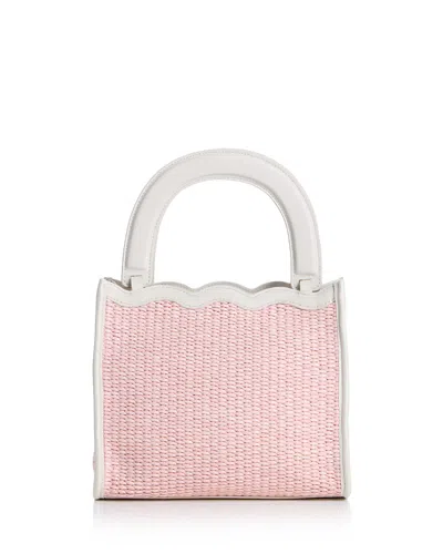 Reformation Emma Mini Top Handle Bag In Pink