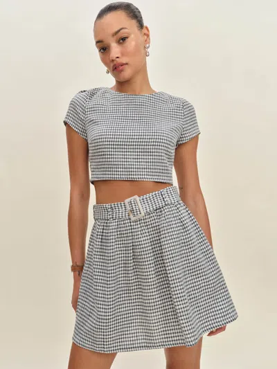 Reformation Ensemble En Lin Niki Avec Ceinture