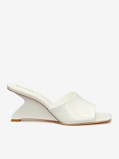 Reformation Enya Wedge Sandal In White
