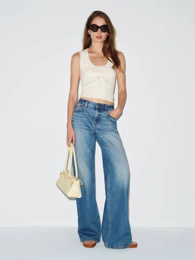 Reformation Débardeur En Coton Erin En Cotton Ivoire L In White