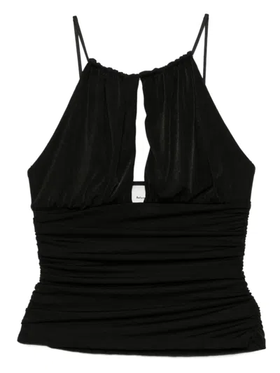 Reformation Erin Top In Black