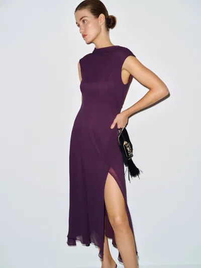 Reformation Esmeralda Dress Purple 0