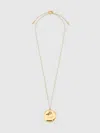 Reformation Estelle Necklace In Gold