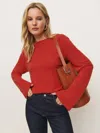 Reformation Eternity Knit Top In Sundried Tomato