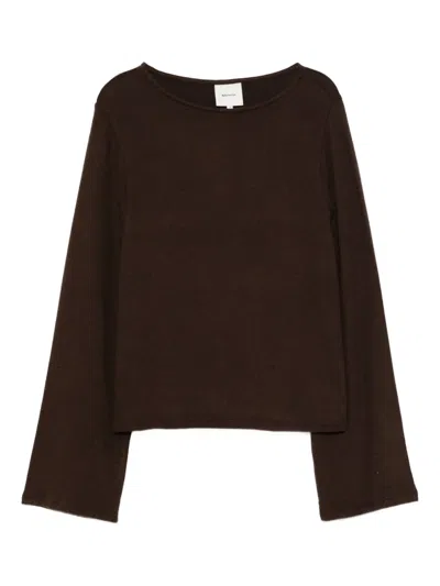 Reformation Eternity Top In Brown