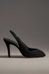 Reformation Eugenie Slingback Heels In Black