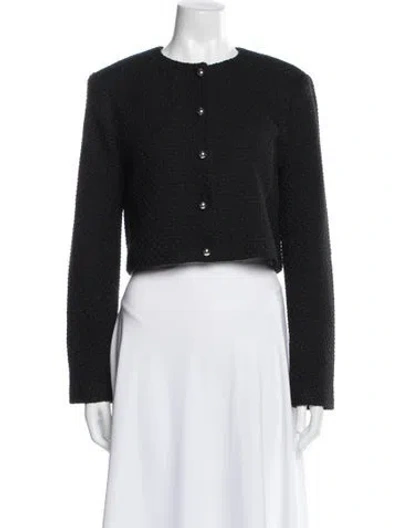 Pre-owned Reformation Evening Jacket In Black