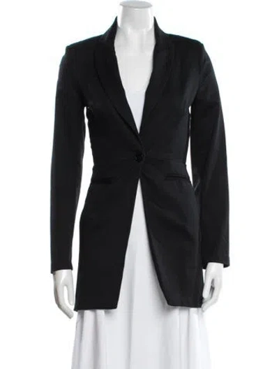 Pre-owned Reformation Evening Jacket In Black