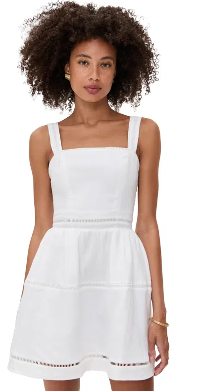 Reformation Everett Mini Dress White