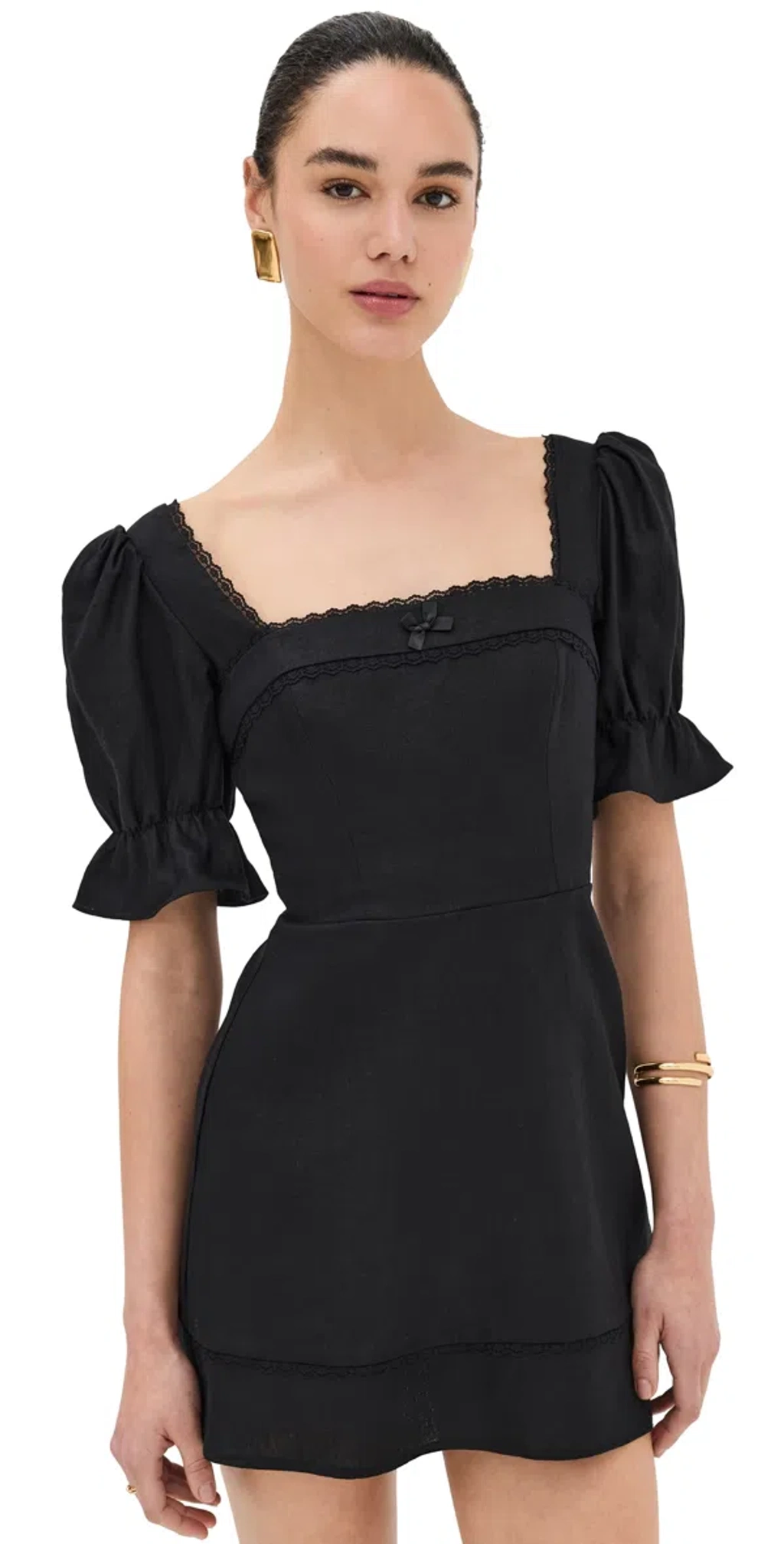 a line mini party dress Berylove Women Black and White Mini Dress Strapless A-Line Cocktail Party Dress, Black and White / US26W main image 1