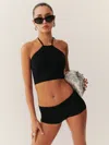 Reformation Faro Bikini Bottom In Black