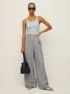 Reformation Fernando Linen Wide Leg Pant