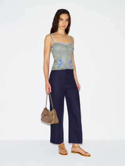 Reformation Fifer Top Green 10 In Black