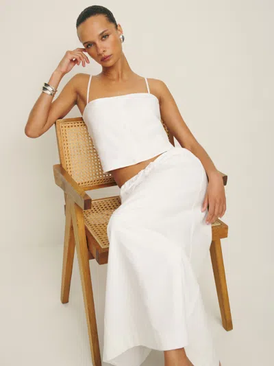 Reformation Fitz Two Piece In White
