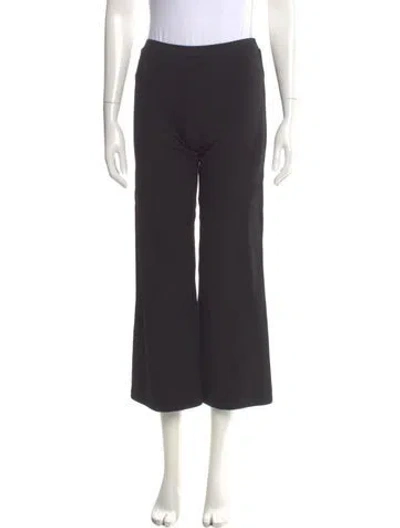 Pre-owned Reformation Flared Pants In Black