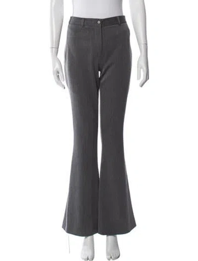 Pre-owned Reformation Flared Pants W/ Tags In Gray