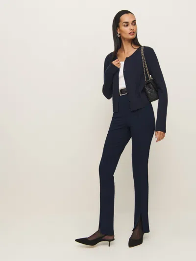 Reformation Fletcher Pant In Midnight