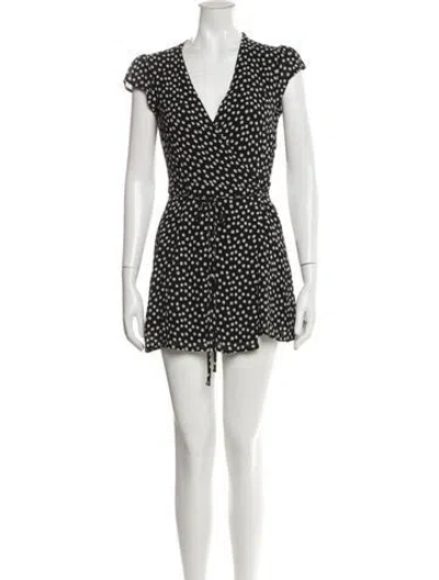 Pre-owned Reformation Floral Print Mini Dress In Multi