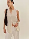 Reformation Floria Top In White
