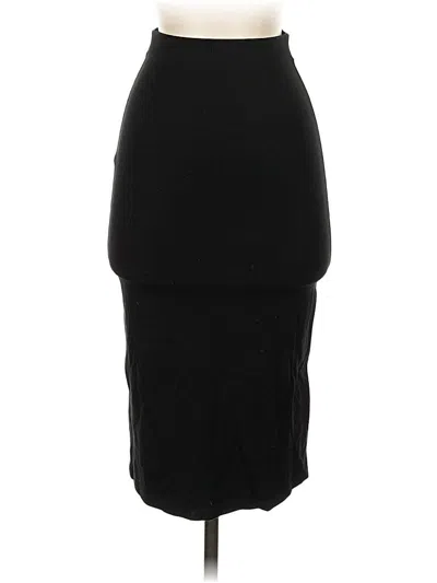 Pre-owned Reformation Formal Skirt In Black