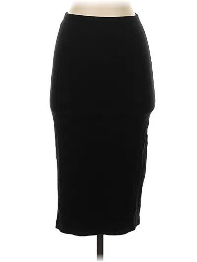 Pre-owned Reformation Formal Skirt In Black